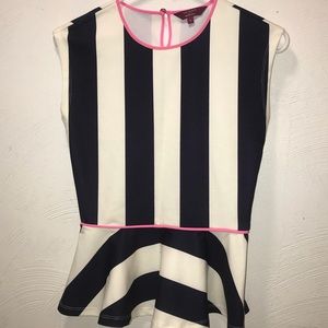 STRIPED TED BAKER BLOUSE